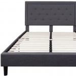 Queen Platform Bed | Queen Size Platform Bed Frame with Headboard
