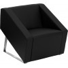 HERCULES Smart Series Black LeatherSoft Lounge Chair