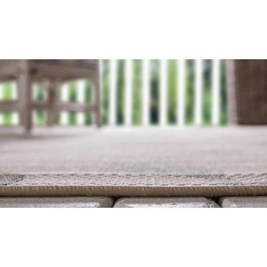 Rug Unique Loom Outdoor Botanical Green Rectangular 2' 2 x 3' 0