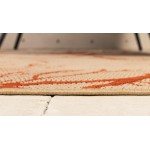 Rug Unique Loom Outdoor Botanical Beige/Terracotta Rectangular 2' 0 x 3' 0