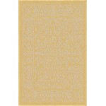 Rug Unique Loom Outdoor Botanical Yellow Rectangular 2' 0 x 3' 0
