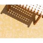 Rug Unique Loom Outdoor Botanical Yellow Rectangular 2' 0 x 3' 0