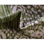 Rug Unique Loom Outdoor Border Green Round 5' 3 x 5' 3