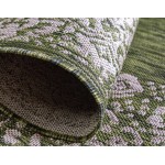 Rug Unique Loom Outdoor Border Green Rectangular 9' 10 x 13' 0