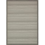 Rug Unique Loom Outdoor Border Gray Rectangular 8' 0 x 11' 4