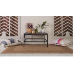 Rug Unique Loom Outdoor Border Light Brown Rectangular 8' 0 x 11' 4