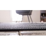 Rug Unique Loom Outdoor Border Gray Rectangular 8' 0 x 11' 4