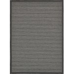 Rug Unique Loom Outdoor Border Gray Rectangular 8' 0 x 11' 4