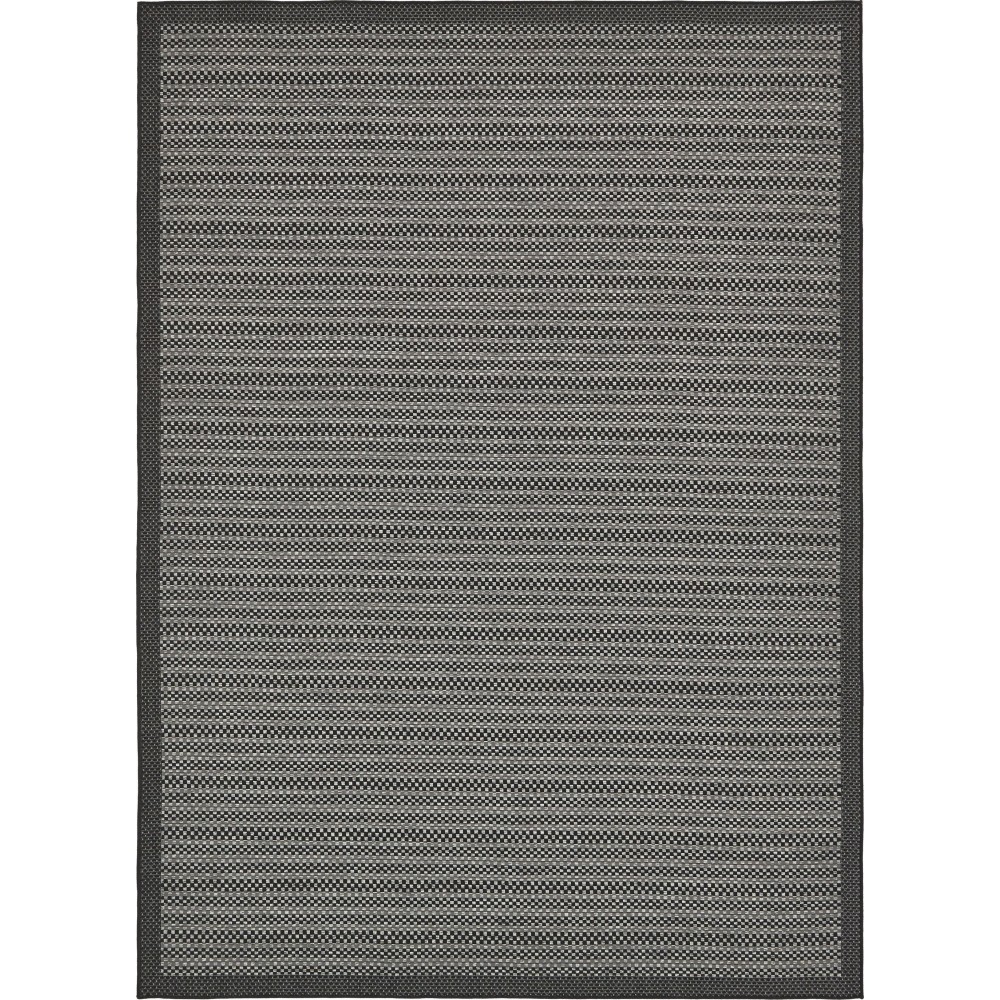 Rug Unique Loom Outdoor Border Gray Rectangular 8' 0 x 11' 4 Rug Unique Loom Outdoor Border Gray Rectangular 8' 0 x 11' 4