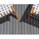 Rug Unique Loom Outdoor Border Gray Rectangular 7' 0 x 10' 0