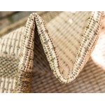Rug Unique Loom Outdoor Border Brown Rectangular 6' 0 x 9' 0