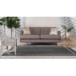 Rug Unique Loom Outdoor Border Black Rectangular 5' 0 x 8' 0