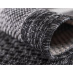 Rug Unique Loom Outdoor Border Black Rectangular 5' 0 x 8' 0