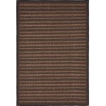 Rug Unique Loom Outdoor Border Black Rectangular 4' 0 x 6' 0