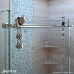 Enigma-Z 34 1/2 in. D x 60 3/8 in. W x 76 in. H Fully Frameless Sliding Shower Enclosure in Brushed Stainless Steel