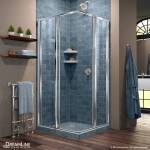 Cornerview 34 1/2 in. D x 34 1/2 in. W x 72 in. H Framed Sliding Shower Enclosure in Chrome