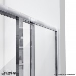 Cornerview 34 1/2 in. D x 34 1/2 in. W x 72 in. H Framed Sliding Shower Enclosure in Chrome