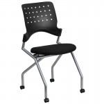 Galaxy Mobile Nesting Chair with Black Fabric Seat