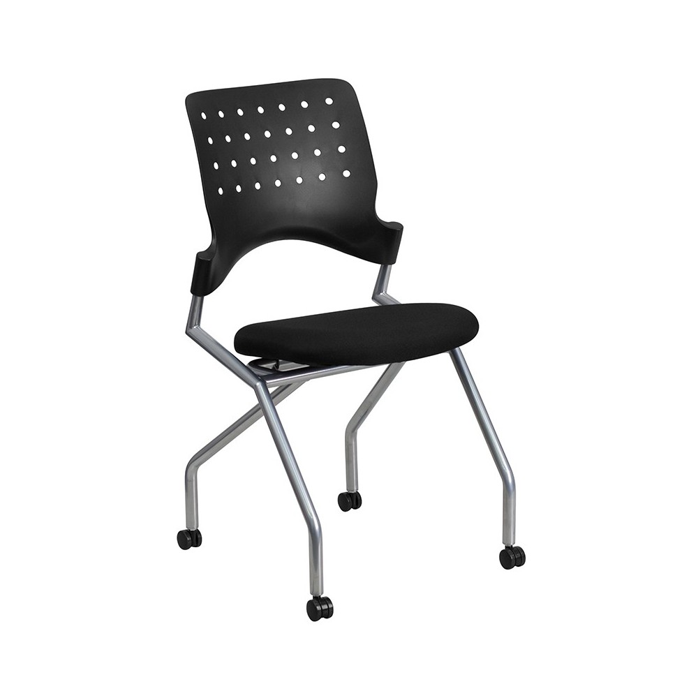 Galaxy Mobile Nesting Chair with Black Fabric Seat