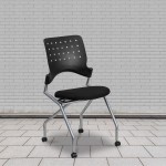 Galaxy Mobile Nesting Chair with Black Fabric Seat