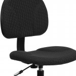 Black Patterned Fabric Drafting Chair (Cylinders: 22.5''-27''H or 26''-30.5''H)