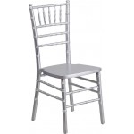 Silver Wood Chiavari Chair