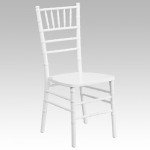 White Wood Chiavari Chair