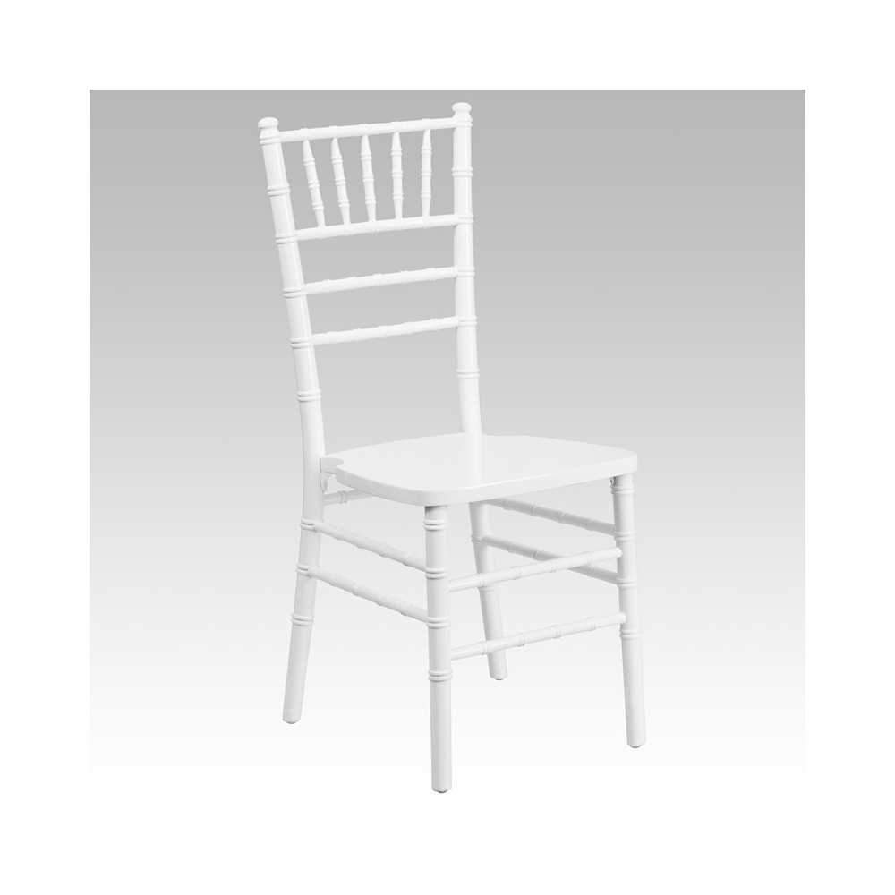 White Wood Chiavari Chair