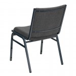 Heavy Duty Gray Fabric Stack Chair