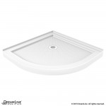 Prime 38 in. x 76 3/4 in. Semi-Frameless Frosted Glass Sliding Shower Enclosure in Chrome with White Base and Backwalls