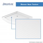 Prime 38 in. x 76 3/4 in. Semi-Frameless Clear Glass Sliding Shower Enclosure in Satin Black with Base and Backwalls