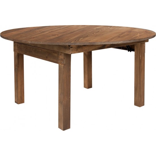 Round Dining Table | Farm Inspired, Rustic & Antique Pine Dining Room Table