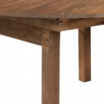 Round Dining Table | Farm Inspired, Rustic & Antique Pine Dining Room Table