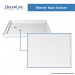 Cornerview 36 in. D x 36 in. W Framed Sliding Shower Enclosure, Shower Base and Acrylic Backwall Kit in Satin Black