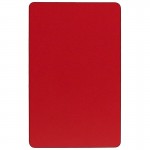 30''W x 60''L Rectangular Red HP Laminate Activity Table - Height Adjustable Short Legs