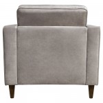 Juniper Tufted Chair in Champagne Grey Velvet by Diamond Sofa