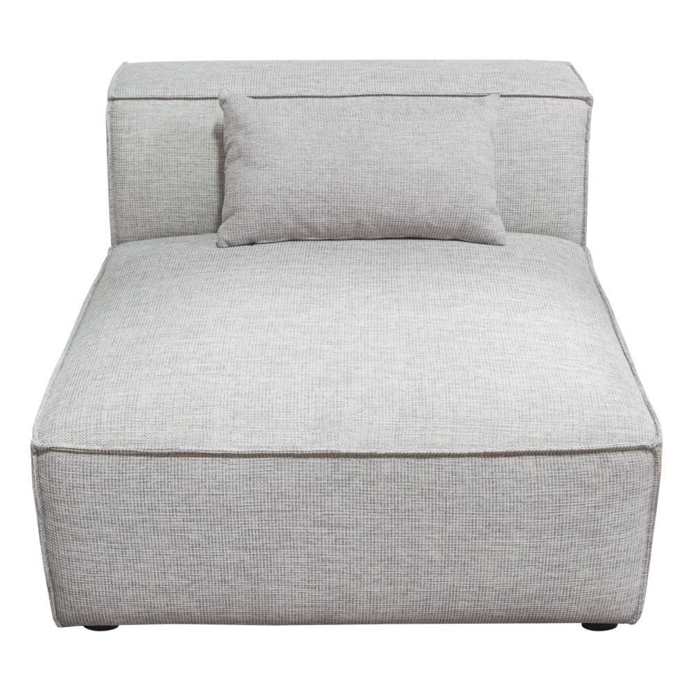 Vice Armless Chair in Barley Fabric by Diamond Sofa Vice Armless Chair in Barley Fabric by Diamond Sofa