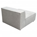 Vice Armless Chair in Barley Fabric by Diamond Sofa