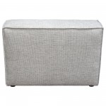 Vice Armless Chair in Barley Fabric by Diamond Sofa