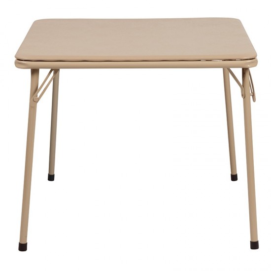 Kids Tan Folding Table