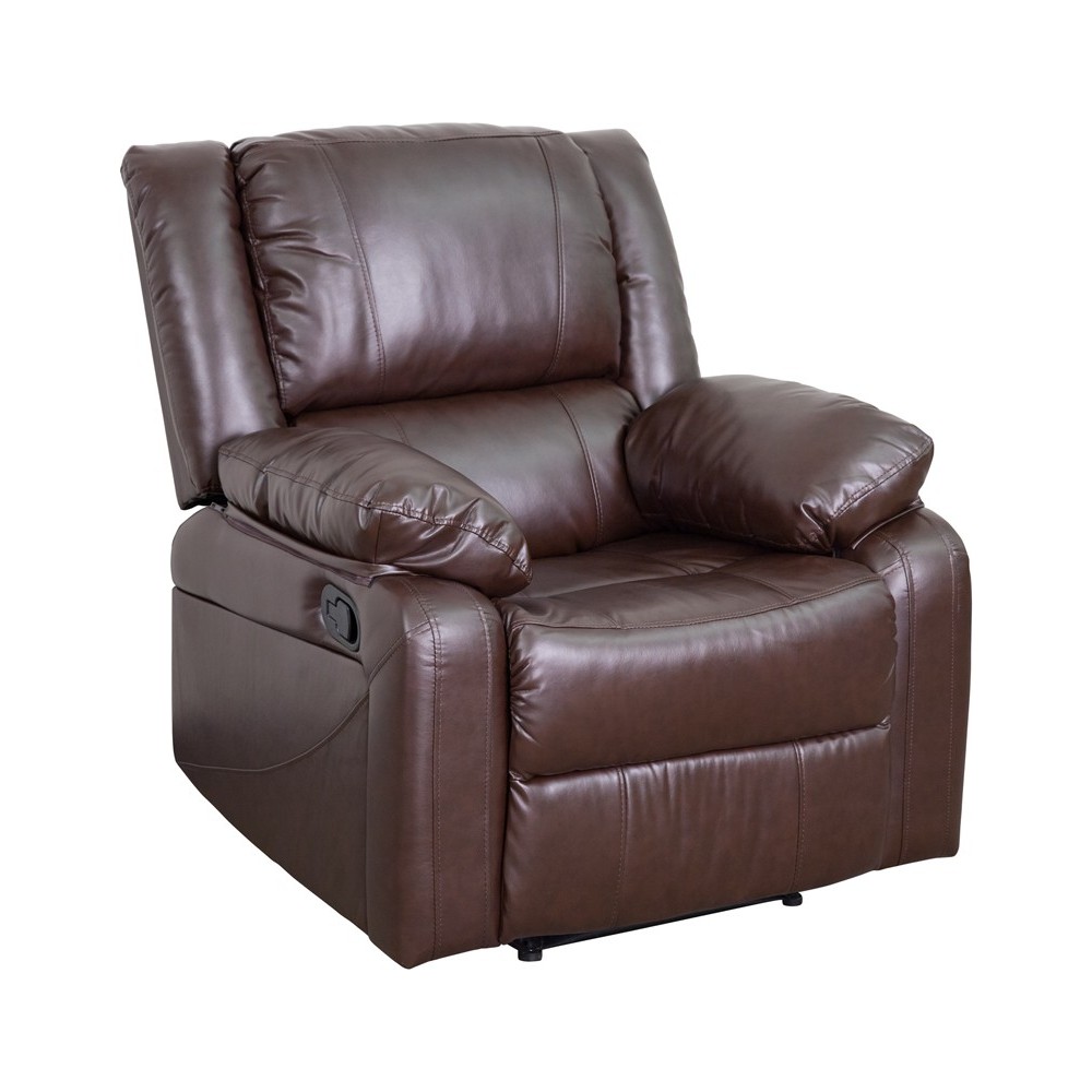 Harmony Series Brown LeatherSoft Recliner