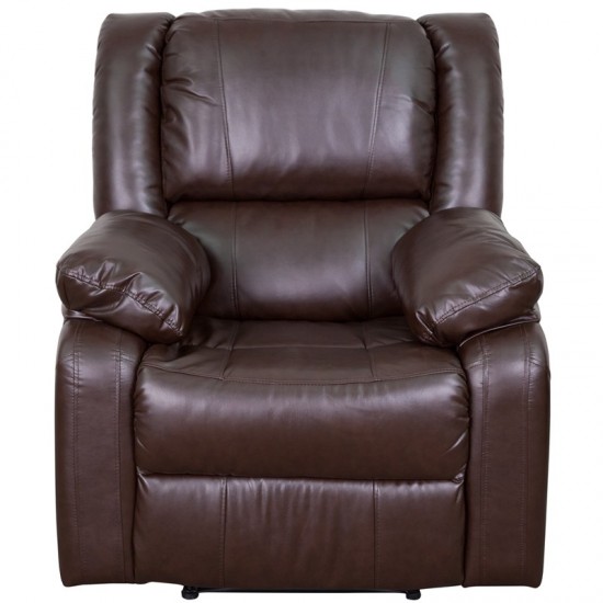 Harmony Series Brown LeatherSoft Recliner