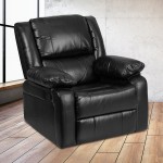 Harmony Series Black LeatherSoft Recliner