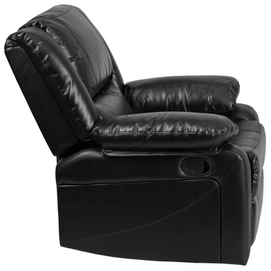 Harmony Series Black LeatherSoft Recliner