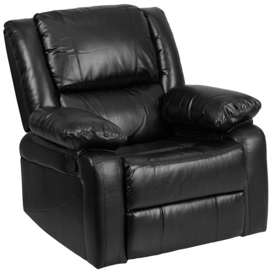 Harmony Series Black LeatherSoft Recliner