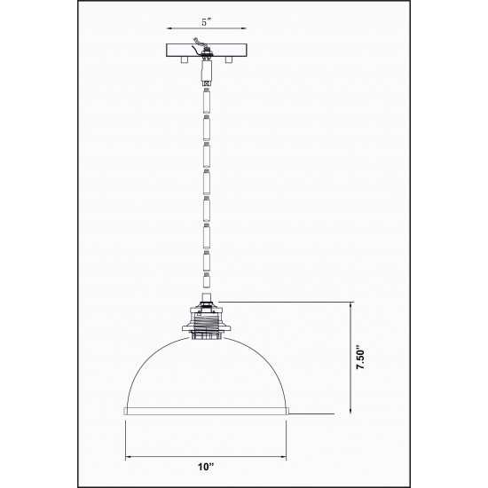 Z-Lite 1 Light Pendant