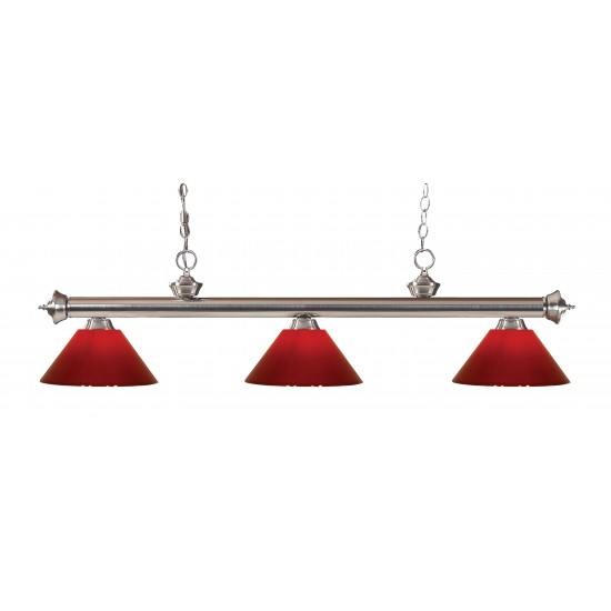 Z-Lite 3 Light Island/Billiard
