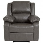 Harmony Series Gray LeatherSoft Recliner