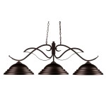 Z-Lite 4 Light Island/Billiard