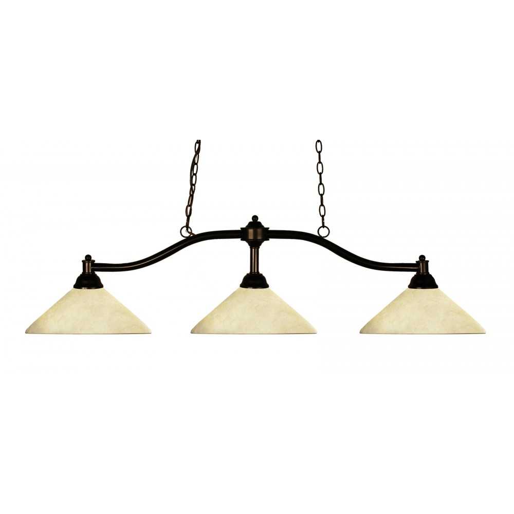 Z-Lite 3 Light Billiard Light Z-Lite 3 Light Billiard Light